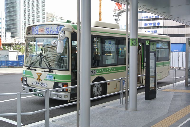 大阪市営バス　リフトバス　標識板